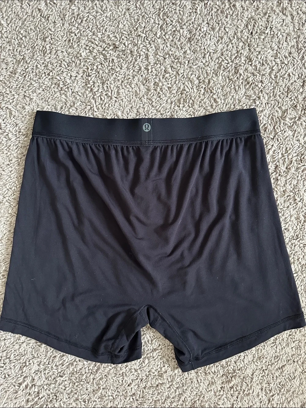 lululemon athletica Men’s Black Supportive Boxer Briefs